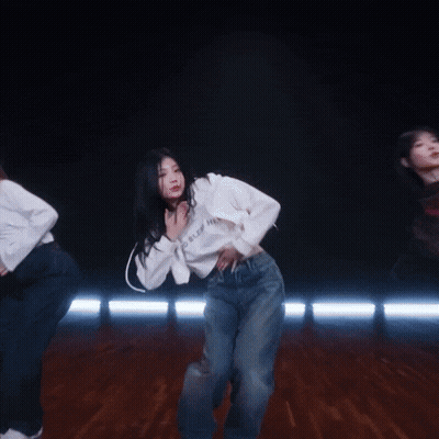 Young Women Dancing On Stage GIF