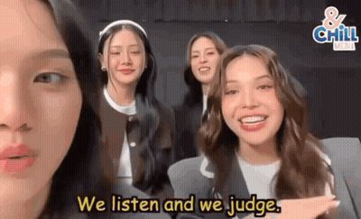 Young Women Sitting And Talking GIF