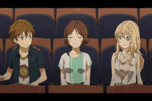 Your Lie In April Kaori Bonding With Friends GIF