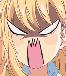 Your Lie In April Kaori Miyazono Angry Face