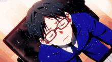 Your Lie In April Kosei Arima Shocked Reaction GIF
