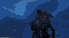 Your Lie In April Kosei Kaori Riding Bicycle GIF