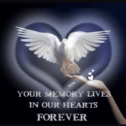 Your Memories Live In Our Hearts Forever GIF