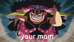Your Mom Charlotte Linlin Angry Running One Piece