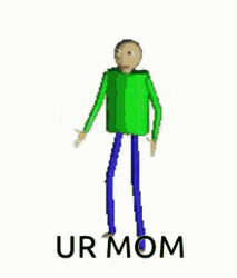 Your Mom Stick Man Default Dance Meme