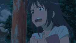 Your Name Angry Mitsuha Miyazimu GIF