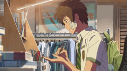 Your Name Creative Taki Tachibana GIF