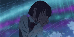 Your Name Upset Mitsuha Miyazumi GIF
