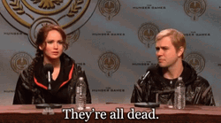 Youre Dead To Me Jennifer Lawrence Interview GIF