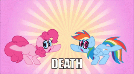 Youre Dead To Me Two Pony Jumping GIF