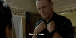 Youre Done Hank Voight Chicago PD GIF