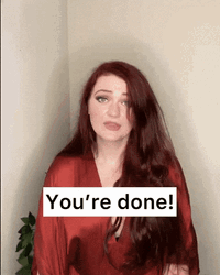Youre Done Sassy Singer Ryn Dean GIF