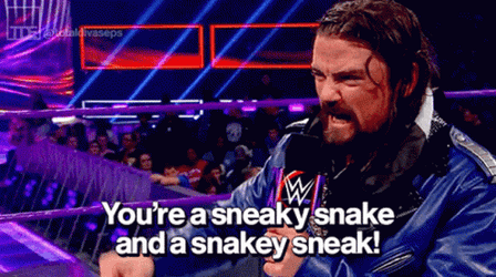 Youre Sly Snake Brian Kendrick WWE GIF