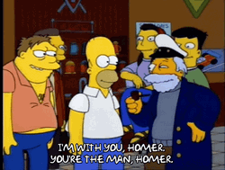 Youre The Man Homer The Vigilante GIF