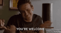 Youre Welcome No Problem Shrug Jason Segel GIF