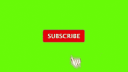Youtube Green Screen Like And Subscribe GIF