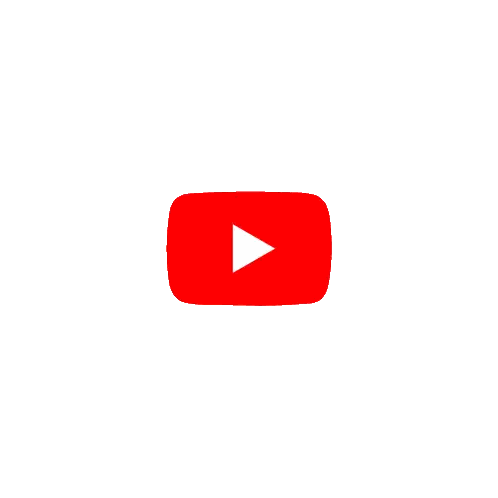 YouTube Logo Surrounded By Autumn Leaves Sticker