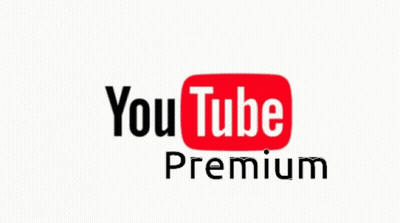 YouTube Premium Logo With Play Button GIF