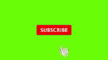Youtube Subscribe Click Subscribed Green Screen GIF
