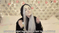 Youtuber Raiza Revelles Muchas Gracias For Being Active GIF