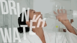 Youtuber Shameless Maya Drink Water Rapidly GIF
