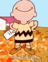 Youve Got Mail Charlie Brown GIF