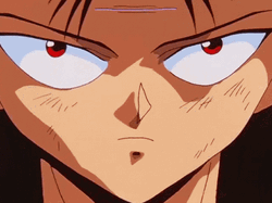 Yu Yu Hakusho Hiei Third Eye GIF