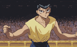 Yu Yu Hakusho Yusuke In Rage GIF