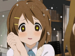 Yui Hirasawa Awe And Amazed Face GIF