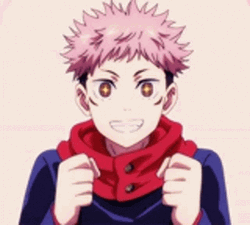 Yuji Itadori Eyes Shining GIF