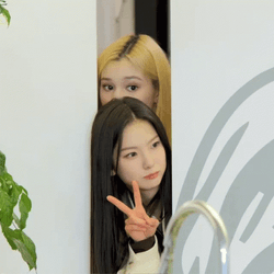 Yujin Hide With Door GIF