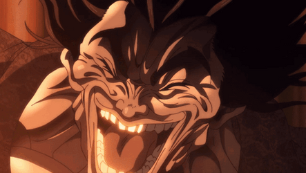 Yujiro Hanma Foreboding Cracking GIF