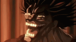 Yujiro Hanma Ominous Laugh GIF