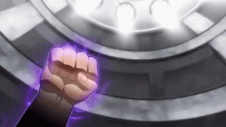 Yujiro Hanma Punching Ground Unleashing Power GIF