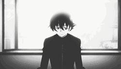 Yukiteru Amano Sad Anime Boy GIF