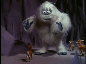 Yukon Cornelius Friends Snow Monster Bumble Catching Rudolph  GIF