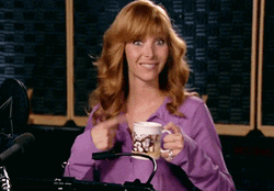 Yum Lisa Kudrow Drinking Coffee GIF