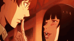 Yumeko Flirting With Ryota GIF