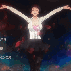 Yumeko Jabami Confidently Walking GIF