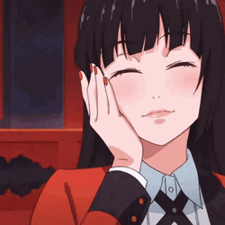 Yumeko Jabami Cute Laugh GIF