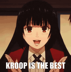 Yumeko Jabami Kroop Is The Best GIF