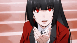 Yumeko Jabami Offering Her Hand GIF