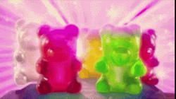 Yummy Animated Gummy Bears GIF