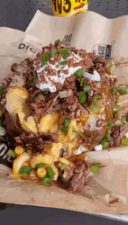 Yummy Baked Hot Potato Overload GIF