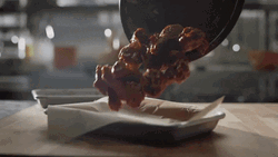 Yummy Buffalo Chicken Wings GIF