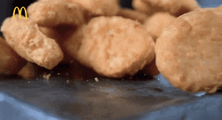 Yummy Food Chicken Nugget  GIF
