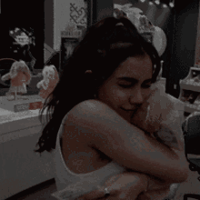 Yummy Girl Hugging  GIF