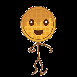 Yummy Pancake Walking GIF