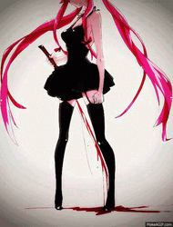 Yuno Gasai Anime Dazzling GIF