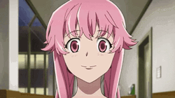 Yuno Gasai Anime Grenade GIF